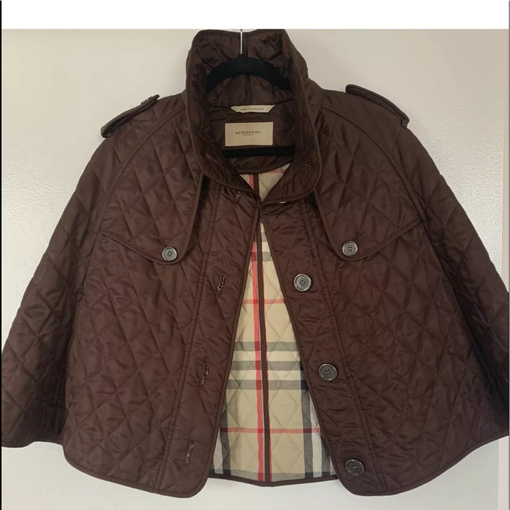 Burberry cape authentic